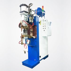 Stationary welding press machine